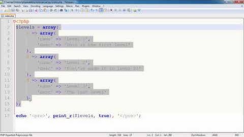 Learn PHP Programming From Scratch : Arrays (Part 2/2)