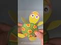 DIY Turtle 3D Papercraft 🐢 #diy #3d #papercraft