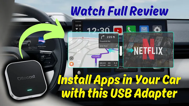 Ottocast OttoAIBox E2 CarPlay Media USB Adapter |  Install Apps in Your Car  | UNBOXING REVIEW