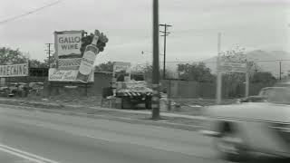 1950s Street View Driving in California Business District | With Commentary | Count the Phone Booths by Seventy Three Arland 178 views 10 months ago 2 minutes, 26 seconds