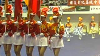 20111010百年國慶 彰化女中樂儀旗隊