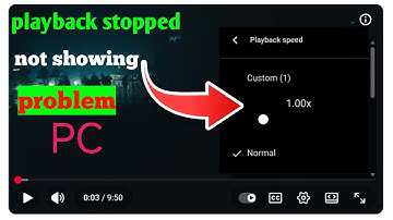 Playback Speed Not Showing Problem Fix in PC & YouTube | Playback Speed Setting Missing 2025 