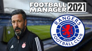 Derek McInnes As Rangers Manager - Football Manager 2021 Experiment