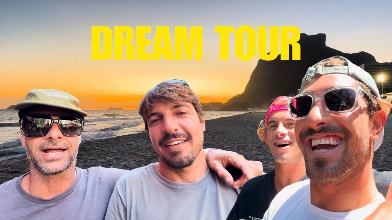 DREAM TOUR NO RIO DE JANEIRO, ALMOÇO NA ROCINHA E RESENHA COM OS COMPETIDORES! - EP 20