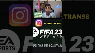 FIFA 23: ya está disponible la Web App y así es cómo has de acceder si  tienes dudas