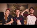 Christmas Body Shock Challenge With Zalfie - ThatcherJoe TranslatedUP! [rus_sub]