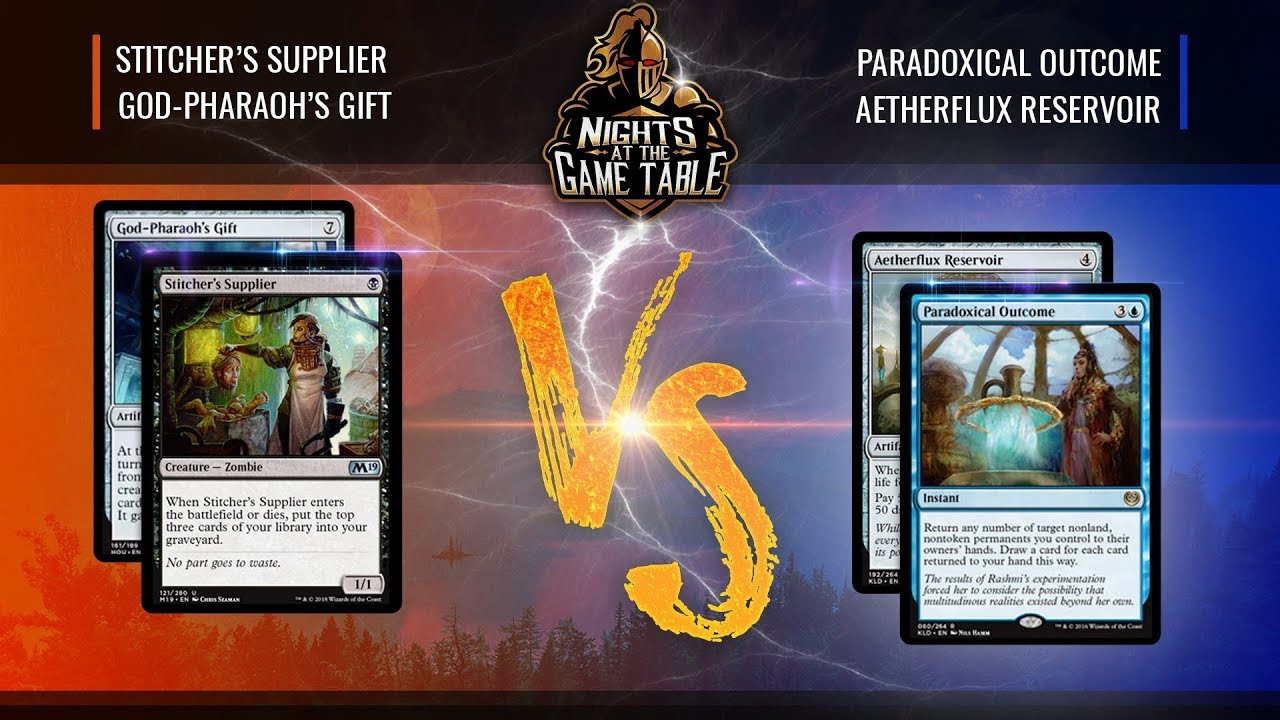 Stitcher's Supplier vs. Paradoxical Magic The Gathering M19 YouTube