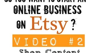 Video Outdated- Please See my Etsy Videos from 2017-2018 :)