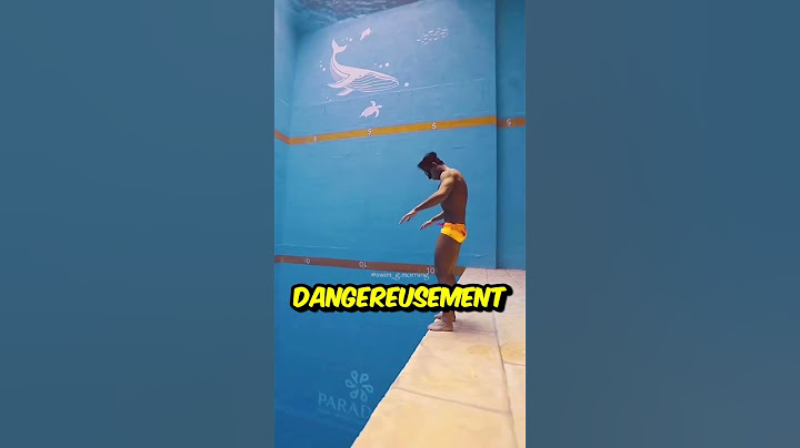 C'est la piscine la plus profonde du monde ! 😲🏊