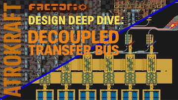 Decoupled Transport Bus (Unscripted Tutorial) | Scalable Unloading & Sorting in Factorio