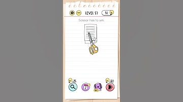 Scissor  Has To Win? Brain Test Level :- 57