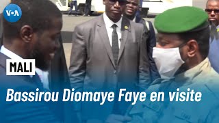 Le président sénégalais Bassirou Diomaye Faye en visite au Mali