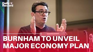 Andy Burnham to reveal MAJOR devolution and economy plans