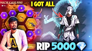 😭அட கடவுளா😭|| RIP 5000 DIAMONDS || INK STROKE BUNDLE x MAC10 x AUG RING SPIN VIDEO TAMIL (Day-154)