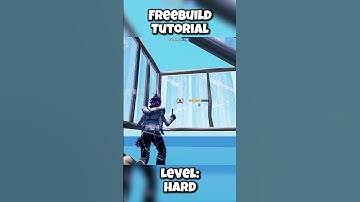 Freebuild Tutorial | Level Hard #fortnite #freebuild #tutorial #hard #learn #practice #jogopartner