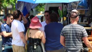 White Collar Season 6. Tim DeKay and Matt Bomer on the set White Collar Season 6. Tim DeKay and Matt Bomer on the set