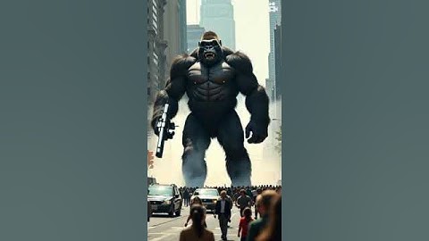 The Kong Transform into a robot #midjourney #aiart #lionking #edit #transformers #dragon