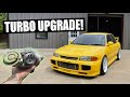 Evo III gets a BIG TURBO upgrade! - Install Pt. 1