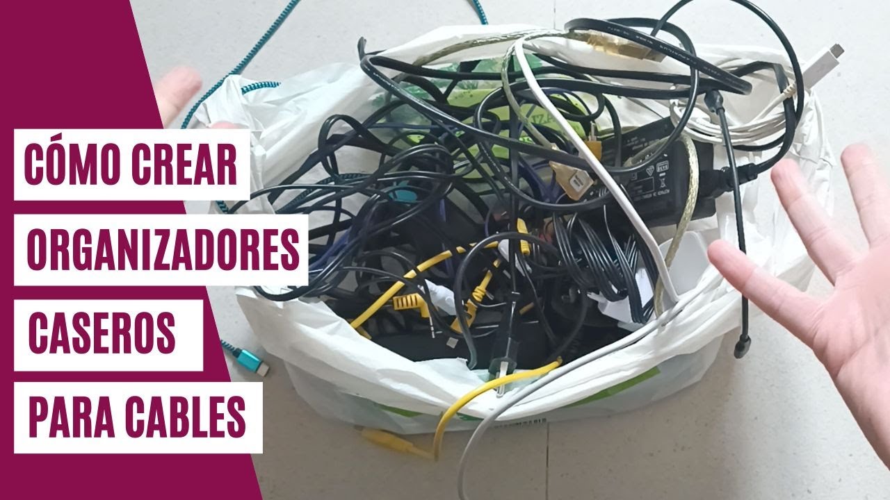 Organizador para cables con material reciclado - Milbby Connect