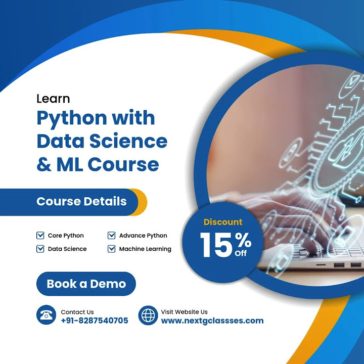 Python with Data Science and Machine Learning Course in Rohini Delhi ...