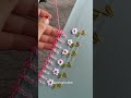 Basic exclusive elegant sleeve border design || unique design #embroidery #shortsvideo #trendy