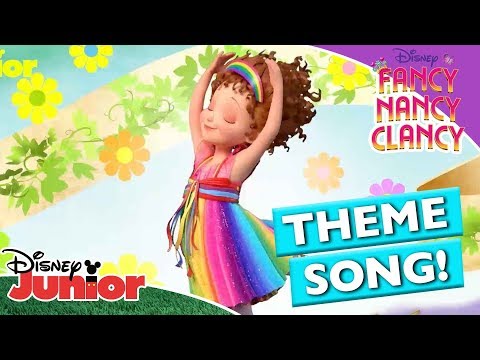 Theme Song Sing Along Fancy Nancy Clancy Disney Channel Africa