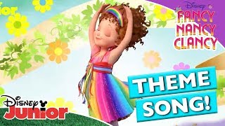 Theme Song Sing-Along! 🎶| Fancy Nancy Clancy | Disney Channel Africa Resimi