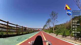 2017 0514 Unicycle Marathon in Seoul Korea 외발마라톤 42.195km