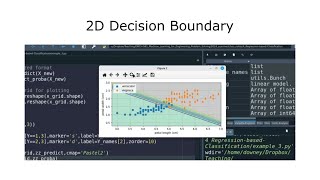 Machine Learning Lecture #41 - Section 5.1 - Example 5.3 - 2D Decision Boundary