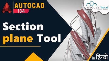 AutoCAD 3D - How To Use Section Plane Tool in AutoCAD | AutoCAD Tutorial | #134