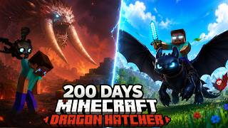I Survived 200 Days as a DRAGON HATCHER in HTTYD Hardcore Minecraft! screenshot 3