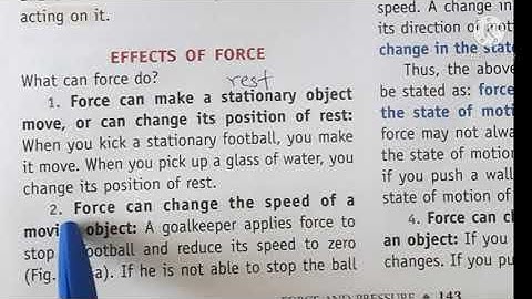 Force and Pressure (part 2) - Class 8-Ch 11 -  Living Science