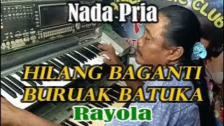 Karaoke Hilang Baganti Buruak Batuka Remik NADA PRIA | By Rayola || KARAOKE KN7000 FMC