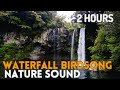 2 Hr Relaxing Nature Sounds For Deep Sleep: Forest River Waterfall Music Meditation | Harmony Haven