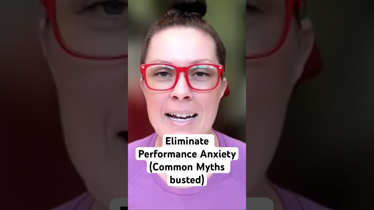 Eliminate performance, anxiety, (common myths busted ) 