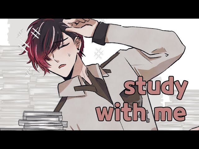 【Study With Me + Keyboard ASMR】We'll do just fine.【NIJISANJI EN | Ver Vermillion】のサムネイル