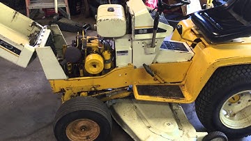 cub cadet model 86 refurb part 1
