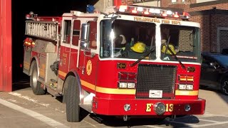 PFD Engine 13 Responding *Screaming Q & Horn*