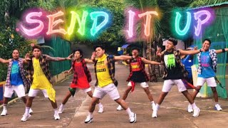 SEND IT UP by Spice | DANCE HALL | ZUMBA | CITIZIN CREW Topee