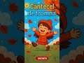 Cântecel de toamnă 🍁 | Versiune scurtă pentru copii #muzicapentrucopii #kico cantececopii