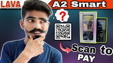 Lava A2 Smart Unboxing || keypad Scan to Pay || GS pay 