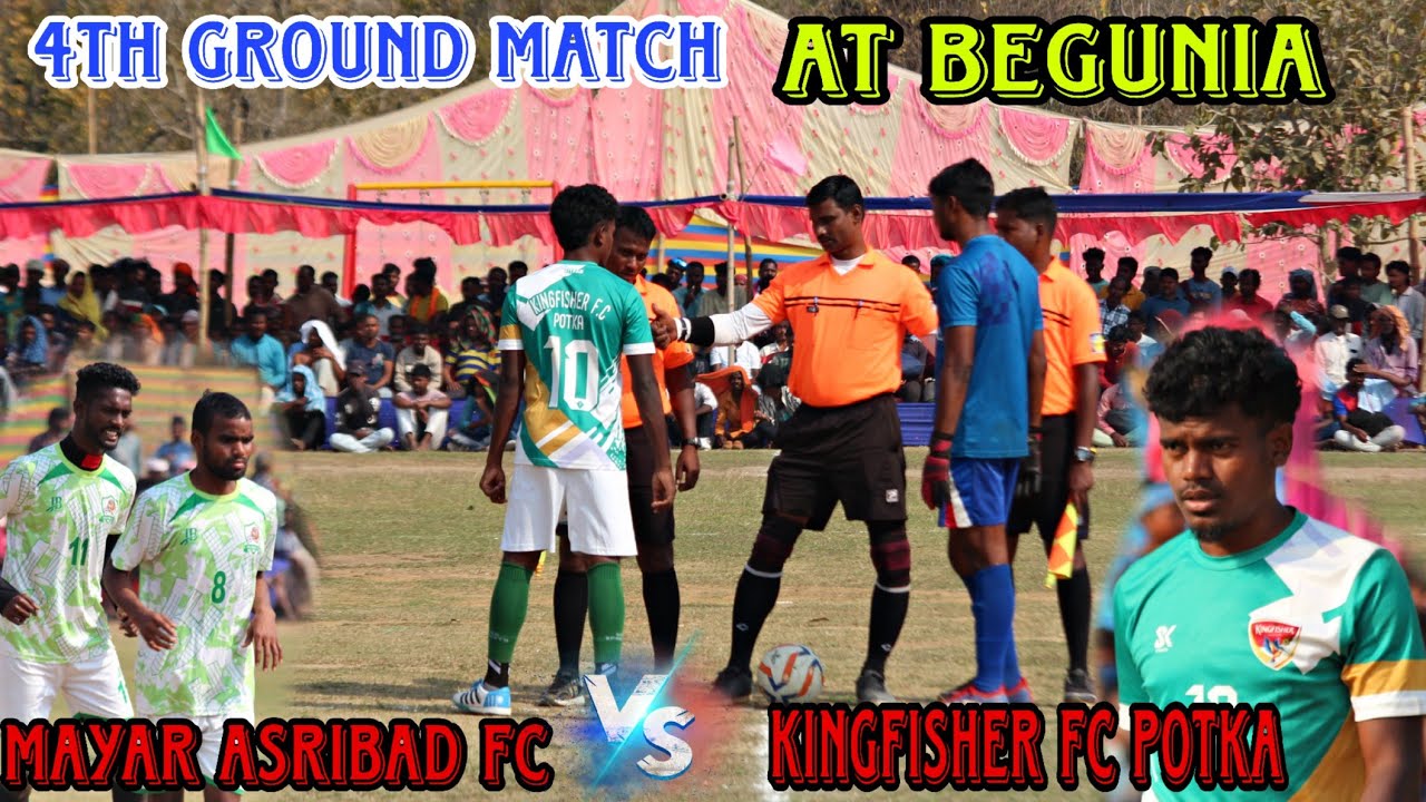 Kingfisher Fc potka 🆚 mayar asribad fc 4th ground match At begunia balasore @TTJSVLOG 