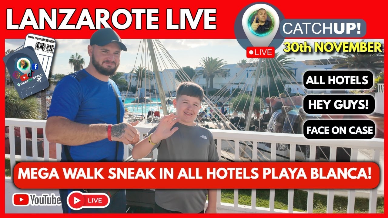 🔴LIVE CATCHUP! 🌴 “I Walked EVERY Hotel in Montaña Roja…🏨 “Which Hotel Should You Choose?