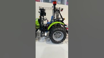 Large Lego Technic tractor, tied for 2nd largest tractor released. Set#8284 #shorts