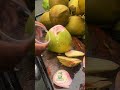 Fresh Coconut Water Preparation