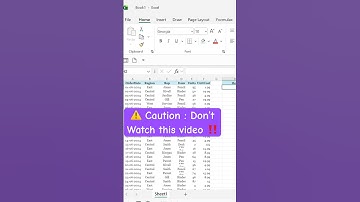 Remove duplicate names at once !! #excel #exceltips #shortsfeed