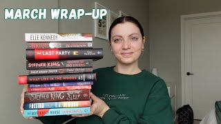 march wrap-up | the 14 books I read in march 🍀