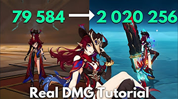 C0 CHASCA Real DMG Tutorial! Increase Her DMG Genshin Impact