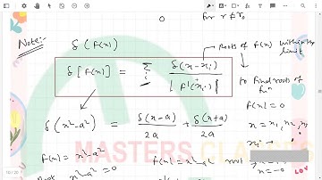 Problems on Dirac Delta function ||CSIR NET Physics Coaching in Raipur C.G.|MastersClasses Raipur