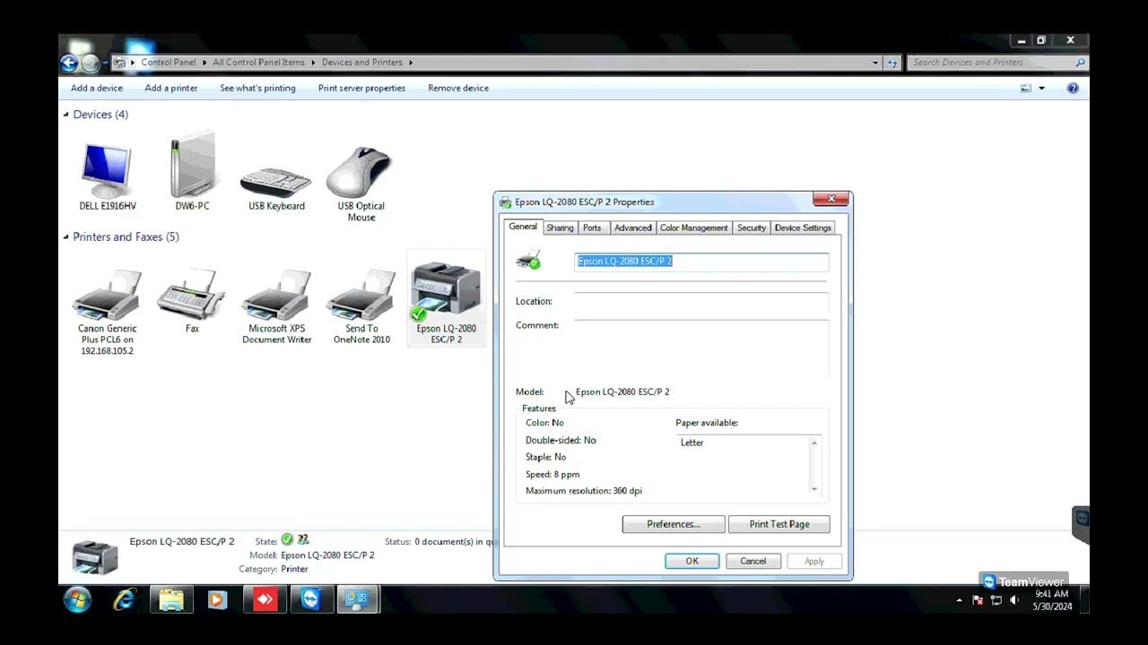 how-to-install-epson-dot-matrix-printer-driver-ltp1-prot-windows-7